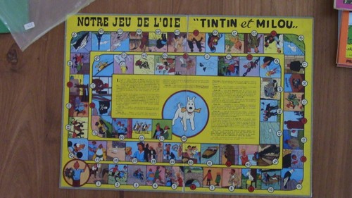 Herge tintin jeu oie - jeu,