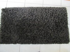 TAPIS Shaggy Noir/Gris