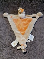 doudou plat zébre beige