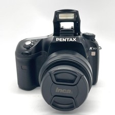 Pentax K10D DSLR Camera 18-50mm Lens Kit 10.2MP Digital SLR Black