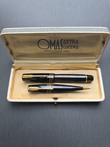 Rare ensemble écriture omas - ensemble,