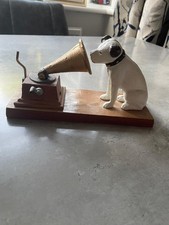 Sculpture Dog Gramophone Logo HIS MASTER'S VOICE Rogers Foundry Birmingham