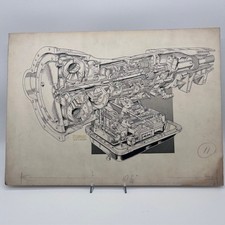 John A. Marsden – Original Autocar Cutaway, Borg Warner Type 35 (1967)