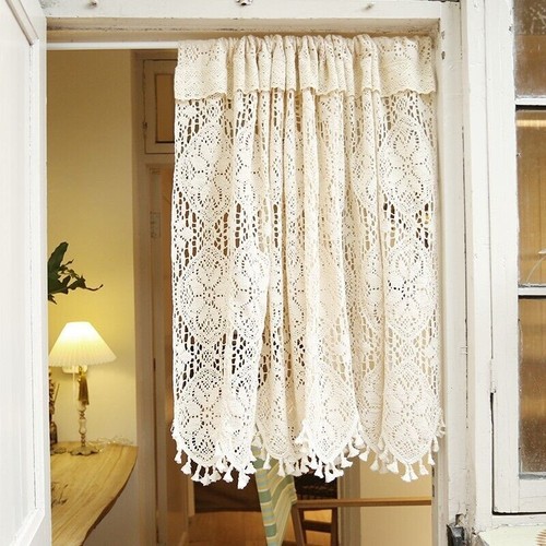 Rideau porte vintage en - rideau,