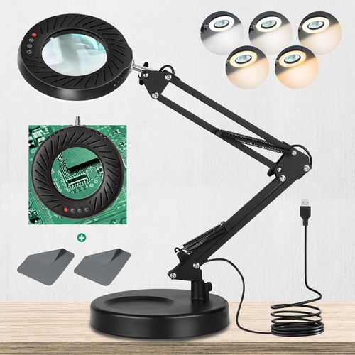 Lampe loupe bureau 10x - de, et