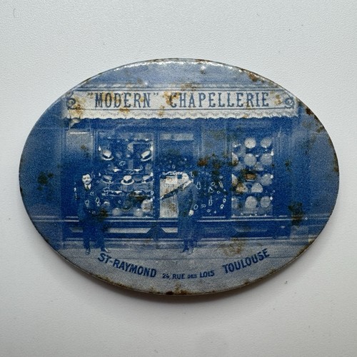 Miroir publicitaire ancien - miroir,