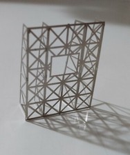 Échafaudage pour publicité ou autre - compatible échelle Z, N, HO - laser cut