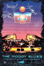 Moody Blues Autographed 25th Anniversary Limited Edition Lithograph