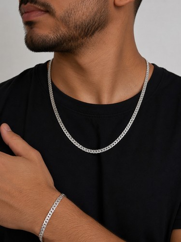 Parure homme argent 925neuf - argent,
