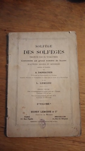 Solfège des solfèges - , volume