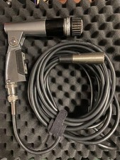 Microphone américain vintage Shure 545S États-Unis avec câble XLR 4 broches...