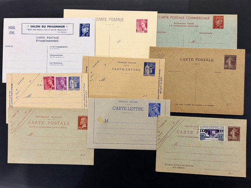 Lot entiers postaux - lot,