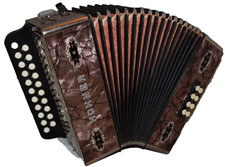 Melodeon  Hohner Pokerwork  2915 D/G  very good condition!!!