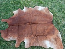 Tapis Peau De Vache Brun