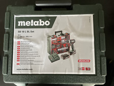 Metabo SB 18 L Bl Set Perceuse-visseuse avec Chargeur et Batterie - 602317870