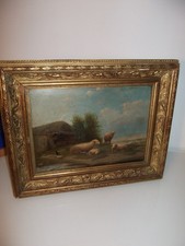 tableau ancien huile sur