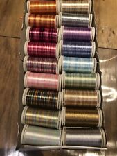 Lot 18 Bobine Fil Broderie A Broder Machine