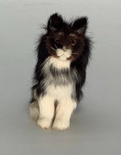 1940s Papillon Border Collie Dog Rabbit Fur Kestner Fashion Doll? Germany? 4"
