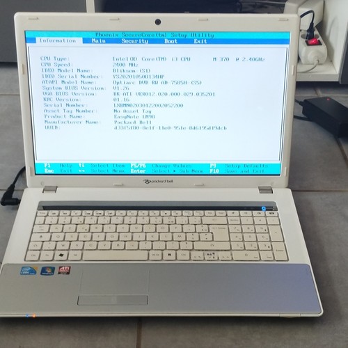 Packard bell easynote - bell, 17"