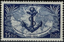 FRANCE 1951 ANCRE TROUPES
