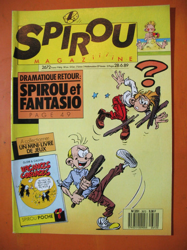 Spirou magazine 2672 du - magazine,
