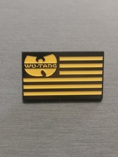 WU TANG CLAN METHOD MAN C.R.E.A.M Wu Tang Forever pin Badge New High Quality