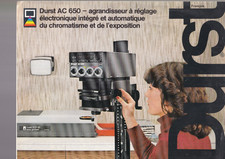 CATALOGUE DURST - DURST AC 650
