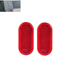 2x Rouge Panneau porte Lumière alarme Réflecteur 6Q0947419 pour VW Beetle Caddy