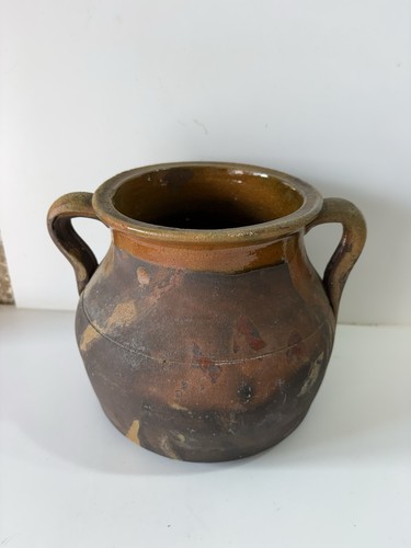 Ancien pot graisse confit - ancien,