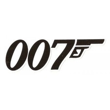 "  007  " Sticker vinyle