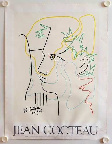 Affiche jean cocteau orphée - affiche,