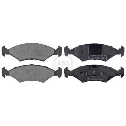 Kit plaquettes frein - de,
