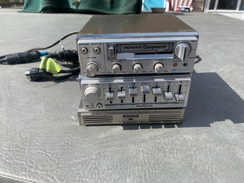 Vintage pioneer component car - component,
