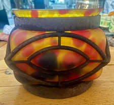 VASE ART DÉCO VERRE