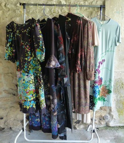 Lot robes vintage 70s - lot,