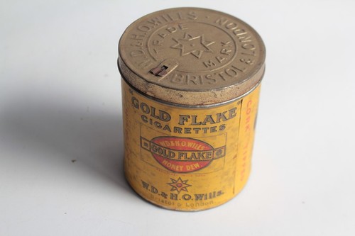 Boîte cigarettes tôle - boîte, à