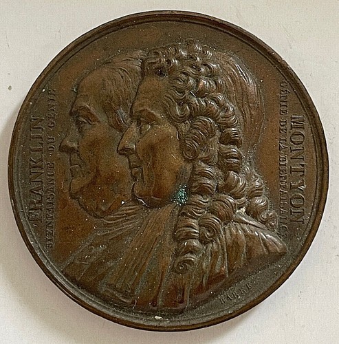 Medaille societe franklin - medaille,