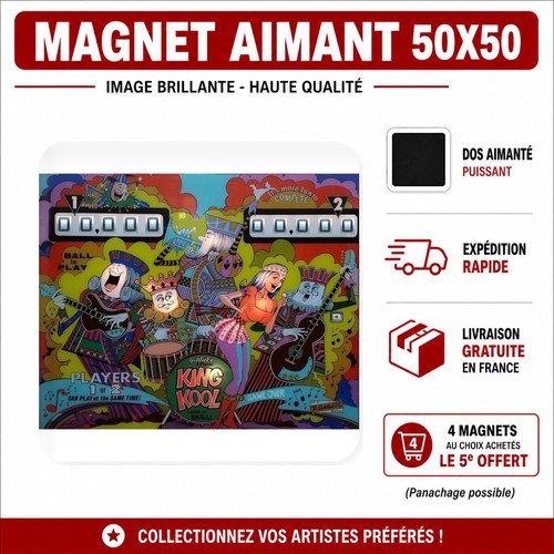 Magnet king kool - magnet, gottlieb