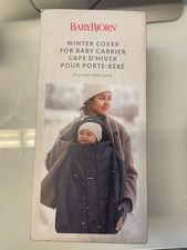 Open Box | Babybjorn Winter Cover for Baby Carrier | Black