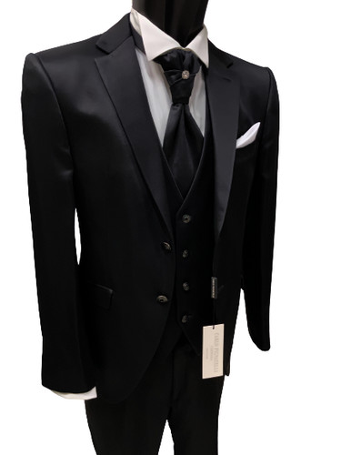 Costume homme mariage noir - noir, 50
