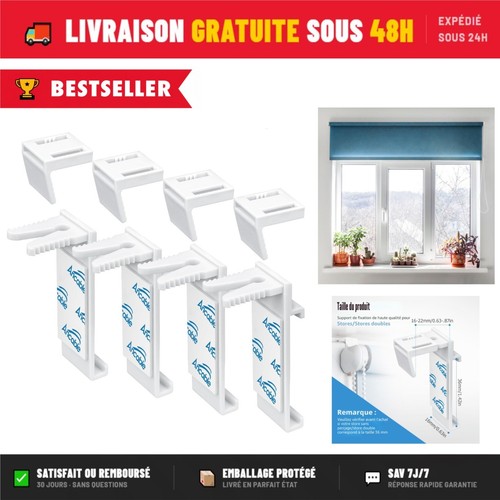 Supports serrage pour store - supports,