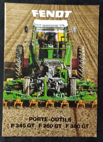 Rare brochure fendt - rare,