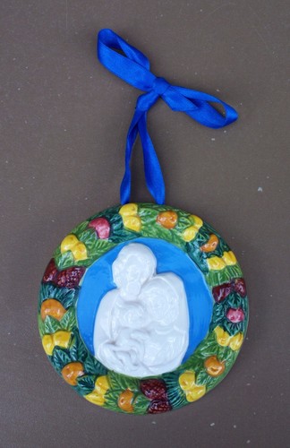 Sainte famille céramique - famille,