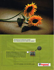 ADVERTISING 045 2002 LEGRAND drive switch