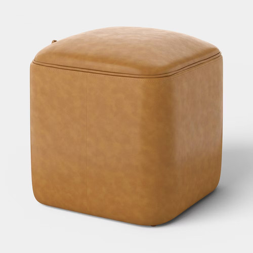 Upholstered faux leather - upholstered,