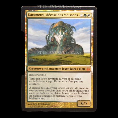 Carte mtg magic 148 karametra - mtg,