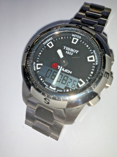 Tissot touch titanium watch - titanium,