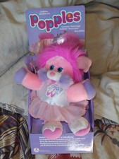 Peluche Popples Ballerine Neuve/ Série Costume/ Mattel/ Vintage.
