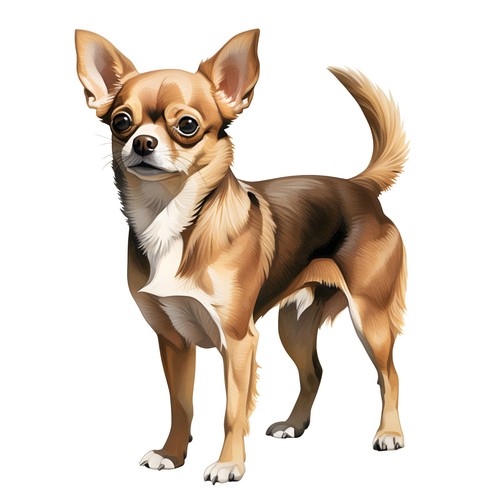 Autocollants chihuahua - 2, x