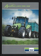 DEUTZ FAHR MK3 AGROTRON 106-165 TRACTORS 28 PAGE BROCHURE 